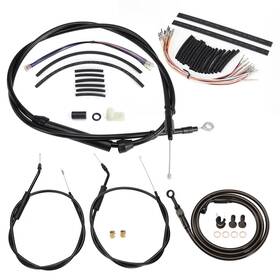 Tigfxbdzx57 Tigersgate 16 In Handlebar Extension Clutch Brake Cable Kit For Softail Standard Fxst 07-10