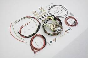 39-0190 V-twin Manufacturing Two Light Dash Base Wiring Harness Assembly