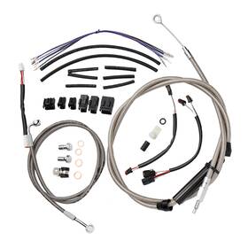 Vmfxbdzx042 Veloforce-moto Harley Softail Fat Boy 12ftft Bar Extended Clutch Cable Kit For 2016-2017 No Abs