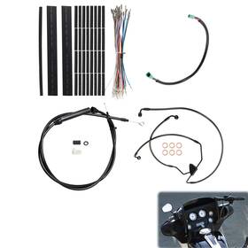 Veloforce-moto Vmfxbdzx057 Clutch Cable Brake Line For 08-13 Harley Street Electra Glide No Abs 14ftft Bar