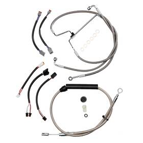 Veloforce-moto Vmfxbdzx066 Harley 16ftft Handlebar Extend Clutch Cable Kit For 2021-2023 Touring Without Abs