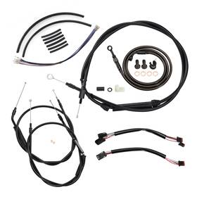 Vmfxbdzx53 Veloforce-moto Used Sportster Xl Extended Cable Kit For Harley 2014-later 14ftft Handlebar No Abs