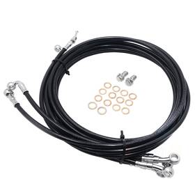 Hz-tghd-hba001-i-bk Xinyun Spare Parts Hcj Black 14- 16 Inch Ape Cable Kit For 2014- 2017 Harley Touring Abs Models