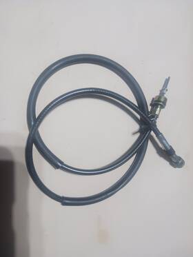 Yamaha 50w-83550-01-00 Riva 125 Speedometer Cable With Retaining Clip