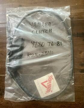 598-26335-01 Yamaha Superior Nos Yz80 74-81 Clutch Cable 1974 Yz 80 New In Sealed Package