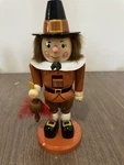 Vintage Christmas Nutcracker Nation Kurt S. Adler 12" Pilgrim Paul Box CM1768. Fixed Price $20.00.