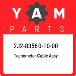 2J2-83560-10-00 Yamaha Tachometer Cable Assy 2J2835601000, New Genuine Oem Part. Fixed Price $35.66.