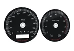 Harley-davidson Electra Black Speedometer Dials Mph To Km/h Gauges. Fixed Price $59.99.