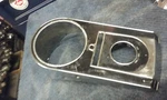 Stock Harley Twin Cam Chrome/black Dash Cover For 2000-2004 Fxdwg P/n 71246-99. Fixed Price $42.00.