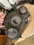 Suzuki RF600 Gauge Cluster 14K Miles. Fixed Price $50.00.