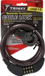 Trimax TNRC126 Trimaflex 72 Inch Cable Lock Bicycle Security. Fixed Price $28.58.