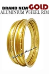 Kawasaki KX125 KLX250 KDX175 1979-1982 Aluminium (gold) Front + Rear Wheel Rim. Fixed Price $115.00.