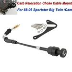 Billet Cv Carburetor Relocation Choke Cable Bracket Mounts Harley Sportster. Fixed Price $23.73.