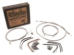 Burly Cable And Brake Line Kit S/s Braid 16IN Gorilla Bars Fxd 07-11 B30-1244. Fixed Price $419.99.