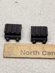 Yhm Yankee Hill Machine Picatinny Rail Riser Mount Set Of 2 Weaver Scope Base Ex. Fixed Price $32.95.