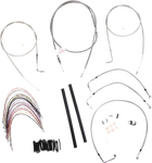 Burly B30-1077 Braided Stainless Steel Cable/brake Line Kit. Fixed Price $531.95.
