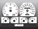 White Face Gauges For 1989-1993 Dodge Dakota Tach. Fixed Price $27.99.