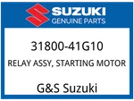 Suzuki Oem Part 31800-41G10 Relay Assy, Starting Motor. Fixed Price $100.65.