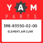 3R8-83550-02-00 Yamaha Element,air Clnr 3R8835500200, New Genuine Oem Part. Fixed Price $37.90.