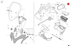 40610883B - Instrument Panel Insturument Cluster Ducati Multistrada 1200. Fixed Price $717.80.