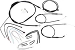 Burly Handlebar Cable/line Kit For 12" Ape Hangers Black Harley Davidson Dyna. Fixed Price $261.40.