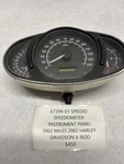 67392-01 Speedo Gauge Instrument Panel 3962 Miles 2002 Harley Davidson V-rod. Fixed Price $450.00.