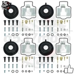 4SET Carburetor Repair Rebuild Kit For Kawasaki ZX1100 ZX1200C ZZR1200-US. Fixed Price $27.88.