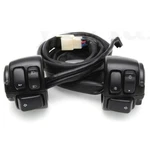 Black Motorcycle 1" Handlebar Control Switches W/ Wiring Harness Kit For Harley. Fixed Price $36.98.