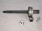Vintage Honda CB350F Speedometer Gear Box & Front Axle #44800-317-700. Fixed Price $25.00.