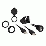 Installbay IBR74 3-FT Dual Usb Pass Through Extension Cable Accessory Polybag. Fixed Price $23.95.