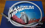 Magnum 1741-1678 Black Pearl 27" 35 Degrees 3/8 Upper Brake Line Harley Nos. Fixed Price $25.00.