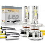 2015 Moto Guzzi Stelvio 1200 H4 Led Headlight Bulbs 20K Lumens Dual Beam Kit. Fixed Price $89.99.