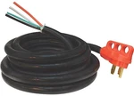 Valterra A10-5025END 50A Male Plug To Bare Wire Rv Power Cord 25FT Red. Fixed Price $188.91.