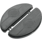 Drag Specialties 1621-0164 Black Vintage Half-moon Style Floorboards For Harley. Fixed Price $155.48.