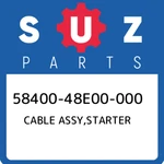 58400-48E00-000 Suzuki Cable Assy,starter 5840048E00000, New Genuine Oem Part. Fixed Price $131.57.