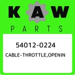 54012-0224 Kawasaki Cable-throttle,openin 540120224, New Genuine Oem Part. Fixed Price $40.13.