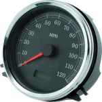 Bikers Choice Fits 99-03 Softail Replacement Speedometer 5 Inch Electronic Black. Fixed Price $295.99.
