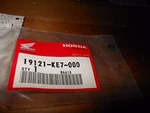 Nos Oem Honda GL1200 VF500 CBR600 Collar Radiator Cover # 19121-KE7-000. Fixed Price $8.60.