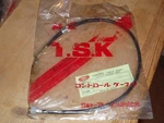 Yamaha RD125DX, RD200DX Tachometer Cable, # 1E7-83560-00, 2Y1-83560-00. Fixed Price $26.87.