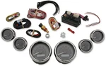 Dakota Digital 6-PACK Gauge Set Chrome Black/gray Face #MVX-8600-KG-C. Fixed Price $1691.90.