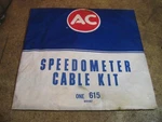 Ac 615 6451067 Speedometer Cable Kit Gm. Fixed Price $20.00.