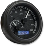 Dakota Mvx Series Fatbob Analog/digital Gauge System Black/gray. Fixed Price $559.99.