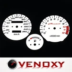 Suzuki Gsf 1200 Bandit 1996-2000 Km/h Aftermarket White Gauge Faces. Fixed Price $44.99.