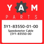 3Y1-83550-01-00 Yamaha Speedometer Cable (3Y1-83550-00 3Y1835500100, New Genuine. Fixed Price $48.29.