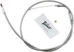 Barnett Stainless Steel Idle Cable - For +6" Dyna/fxr/softail 102304001406. Fixed Price $63.79.
