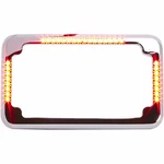 Cycle Visions CV-4620 Slick Signals License Plate Frame Chrome. Fixed Price $151.60.