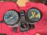 80-82 Kawasaki KZ-250 Speedometer Tachometer, 25015-1016. Fixed Price $99.00.
