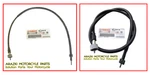 Genuine Yamaha RXZ135 RZX-135 Speedometer Cable Assy & Tachometer. Fixed Price $70.00.