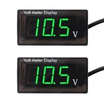 Pieces Dc 5-28V 12V Led Digital Car Voltmeter Vehicle Voltage Gauge Monitor.... Fixed Price $18.42.