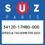 34120-17HB0-000 Suzuki Speed & Tachometer Assy 3412017HB0000, New Genuine Oem Pa. Fixed Price $897.10.